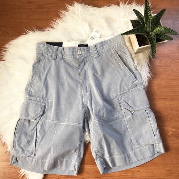 Polo Ralph Lauren Other - Polo Ralph Lauren Men’s Seersucker Cargo Shorts